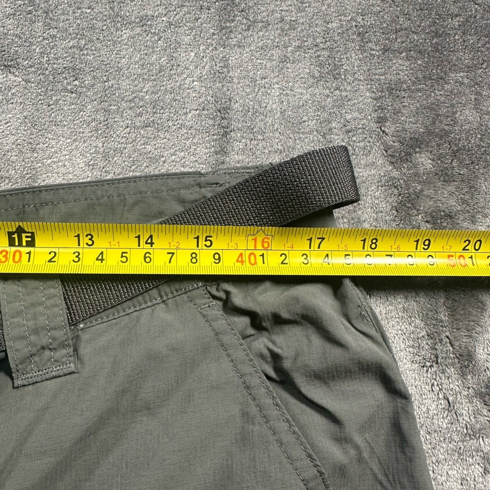 Columbia Omnishade Lightweight Men's Khaki Pants Size 44x32 Belted Pockets - Picture 11 of 12